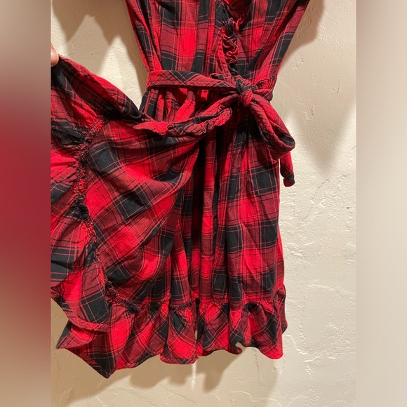 POLO RALPH LAUREN Girls Plaid Ruffle Dress - Picture 8 of 9